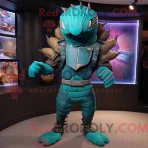 Personnage mascotte d un...