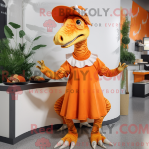 Mascot karakter van een...