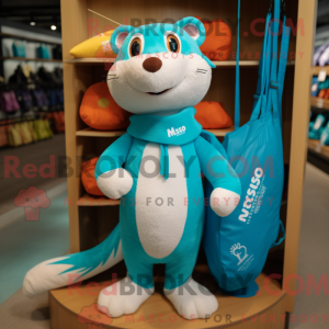 Mascot karakter van een...