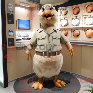 Mascottekarakter van een...