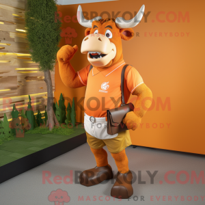 Personnage mascotte d un...