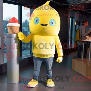 Personnage mascotte d un...