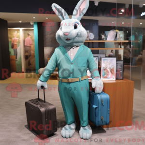 Postava maskota Teal Wild...