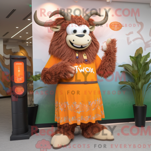 Mascot character of a...