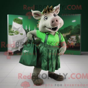 Personaje mascota de un...