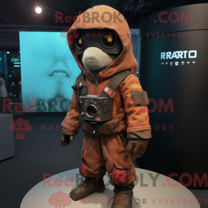 Mascottekarakter van een...