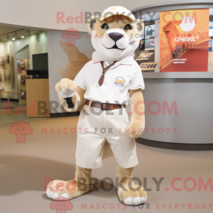 Mascot karakter van een...