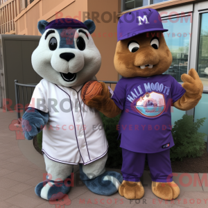 Mascot karakter van een...