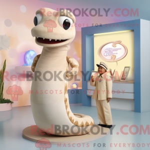 Mascot karakter van een...