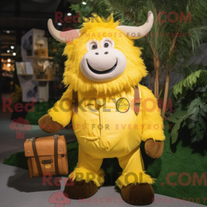 Mascot karakter van een...