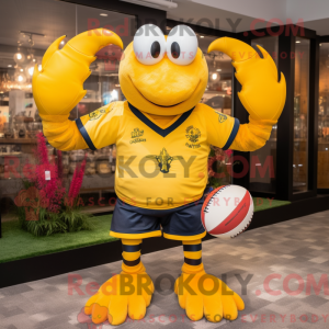 Mascot character of a...
