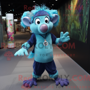 Mascot karakter van een...