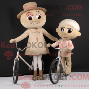 Mascottefiguur van een...
