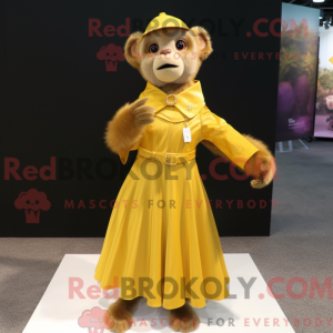 Mascot karakter van een...