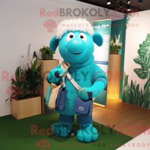Mascot karakter van een...