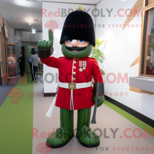 Mascot character of a Olive...