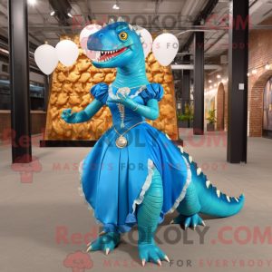 Mascot karakter van een...