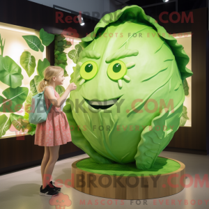 Mascot character of a Olive...