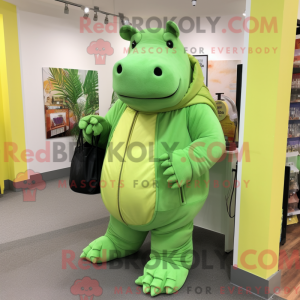 Mascot karakter van een...