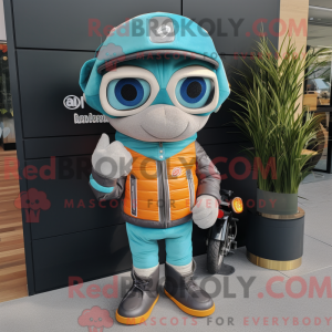 Mascot character of a...