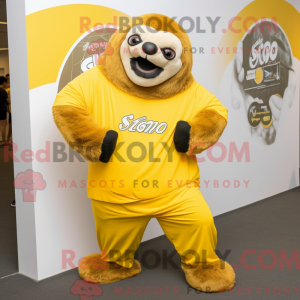 Personnage mascotte d un...