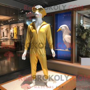 Mascot character of a Gold...