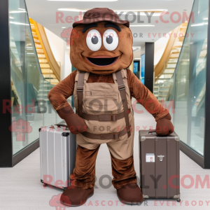 Mascot karakter van een...