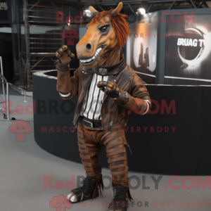 Mascot character of a Rust...