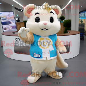 Mascot karakter van een...