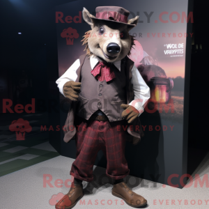 Mascot character of a...