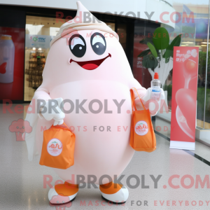 Maskot karakter af en...