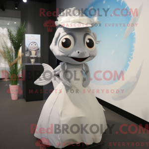 Mascot character of a Gray...