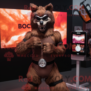 Personnage mascotte d un...
