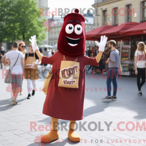 Maskotkarakter av en...