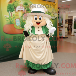 Mascottefiguur van een...