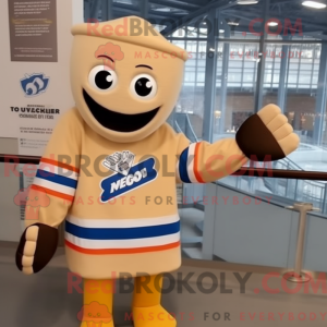Mascottefiguur van een...