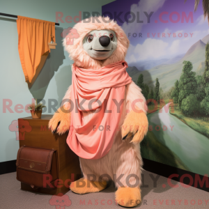 Mascot karakter van een...