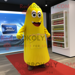 Maskotkarakter av en...