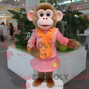 Mascot character of a Peach...