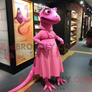 Mascot karakter van een...