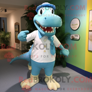 Mascot karakter van een...