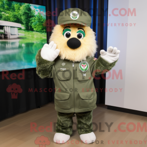 Mascottekarakter van een...
