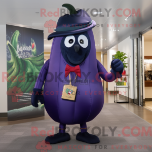 Mascot character of a Navy...