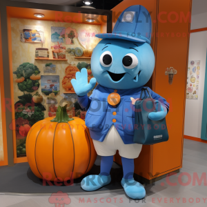 Mascot karakter van een...