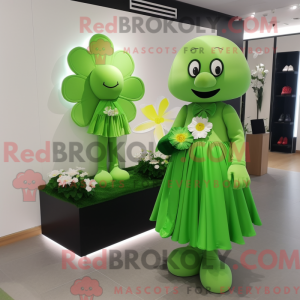 Mascot karakter van een...