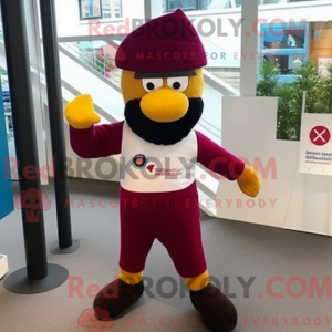 Mascot karakter van een...