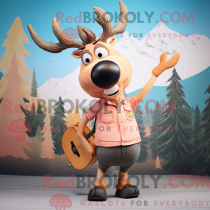 Mascot karakter van een...