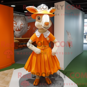 Mascot character of a...