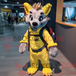 Mascottekarakter van een...