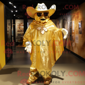 Mascot character of a Gold...